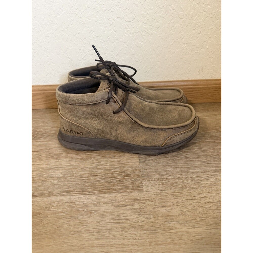 Ariat Spitfire Moc Toe Casual Boots Brown Leather Men’s Size 9D